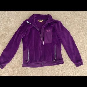 Mountain hardware women’s fleece jacket
